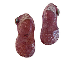 Jelly Sandals Size 4 Pink